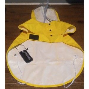 Mamore Yellow Dog Rain Coat M-L Size